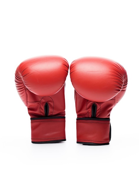 Boxing gloves isolated on white background