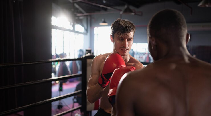 Boxing Passion to fight with enemy while practicing With Sand box VR Machines