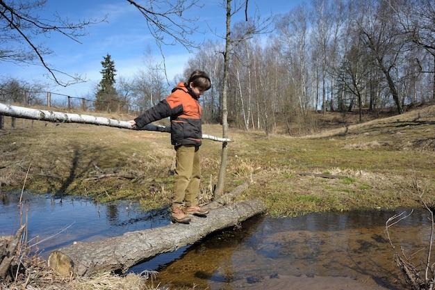 Boy on the bridge