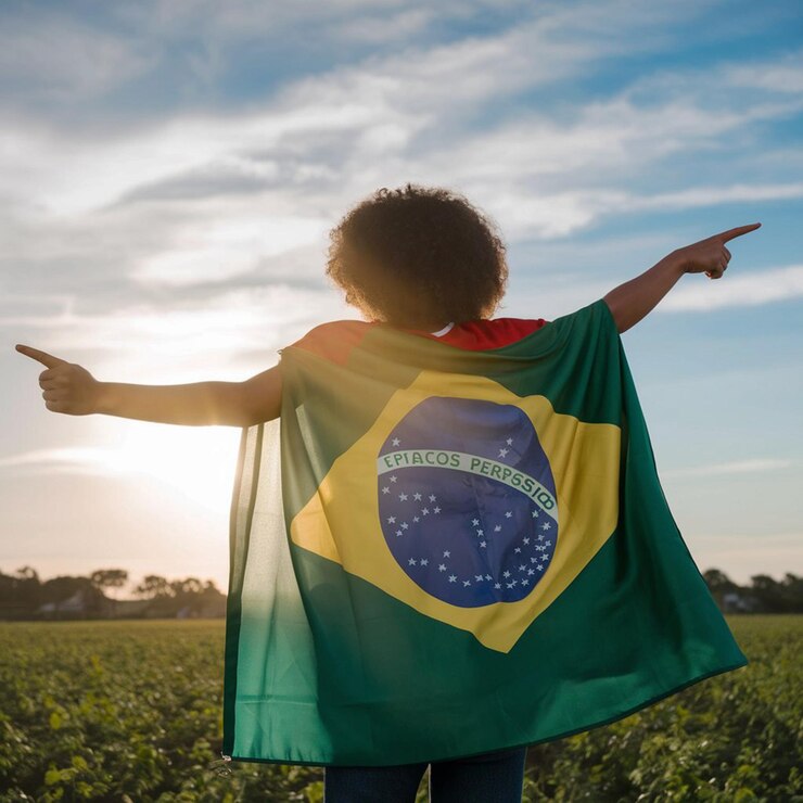Photo a boy in a cape with the word world on it