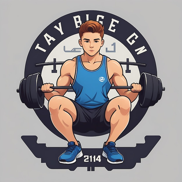 Photo boy gym logo