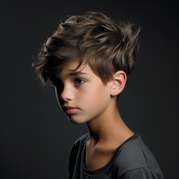 Photo boy hair style