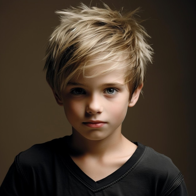 Photo boy hair style