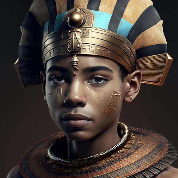 Boy Pharaoh Tut Enk Amun