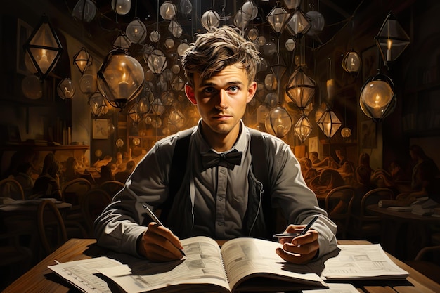 BOY STUDIES MAGIC AND SPELLS