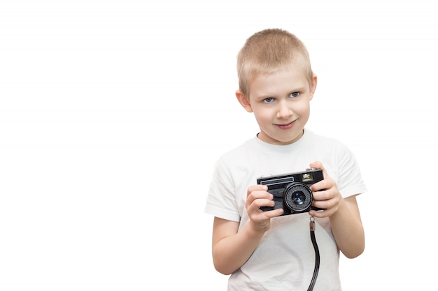 Boy with a camera