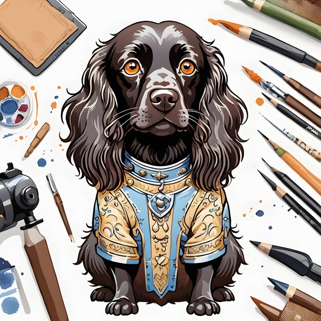 Foto boykin spaniel hond clipart