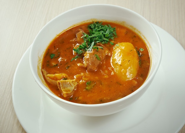 Bozbash - Iranian, Azerbaijan  mutton soup