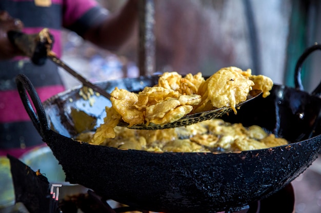 Braden van eten in Mumbai, India