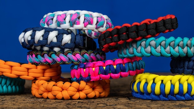 Braided paracord bracelet