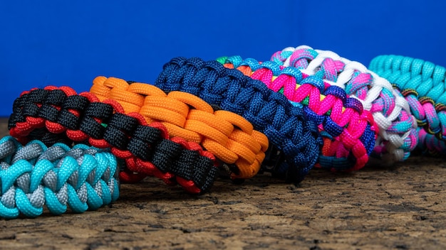 Braided paracord bracelet