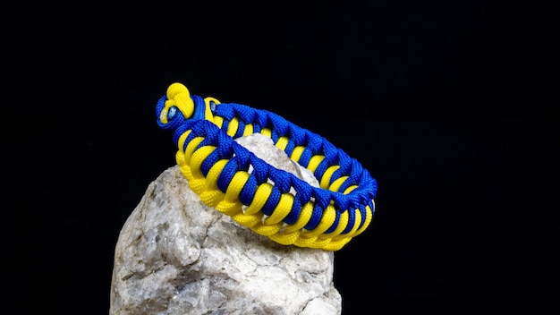 Photo braided paracord bracelet