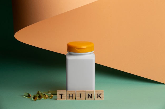 brain booster pills still life