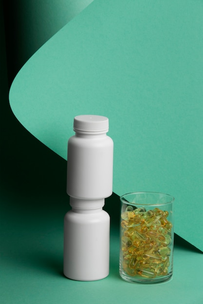 Brain booster pills still life