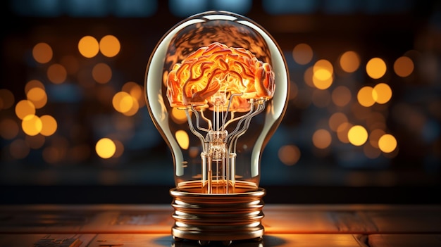 The brain inside the light bulb