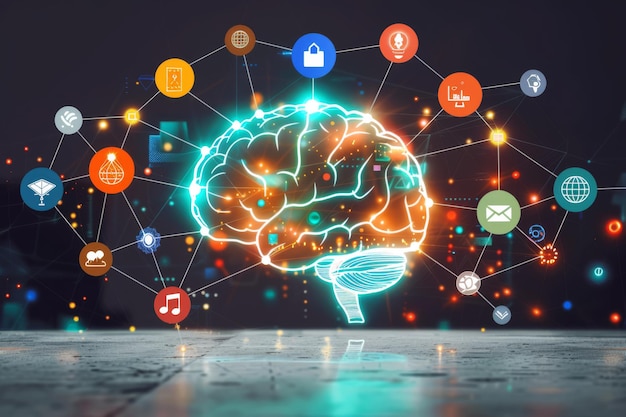 Brain Network Concept