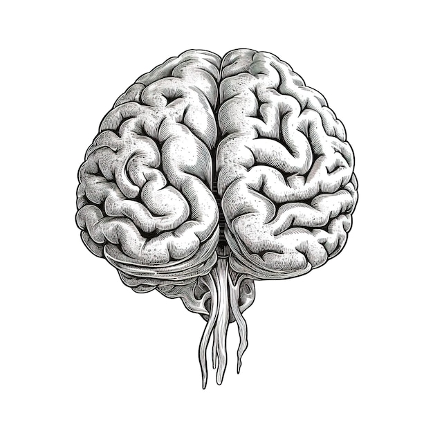 Photo brain vector illustration