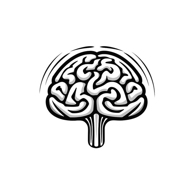 Photo brain vector illustration