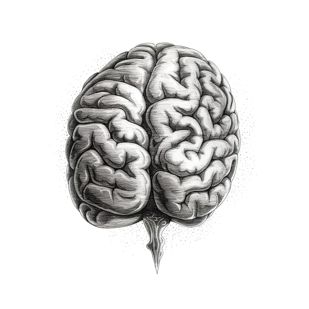 Photo brain vector illustration