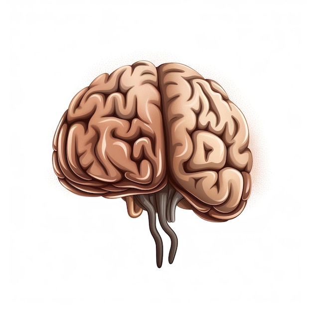 Photo brain vector illustration