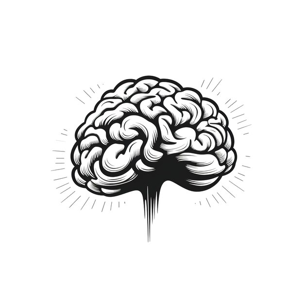 brain vector illustration