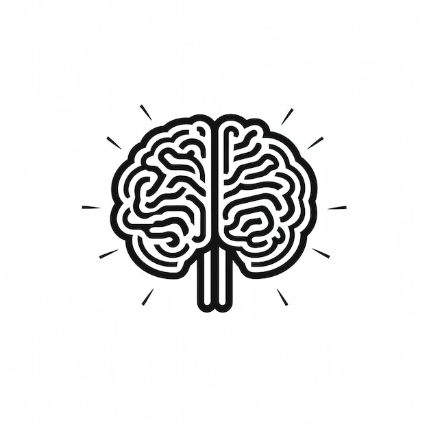 Photo brain vector illustration