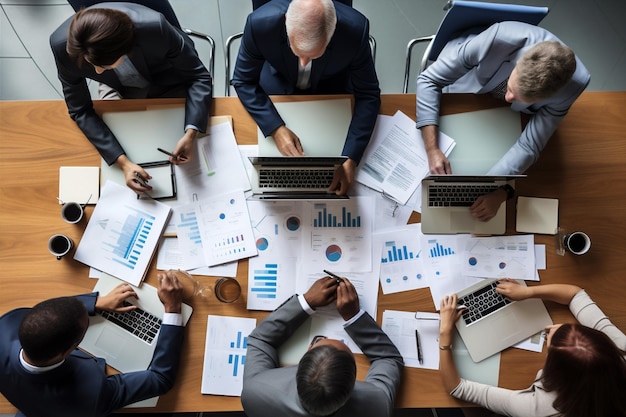 Foto attività di gruppo di lavoro di squadra di brainstorming