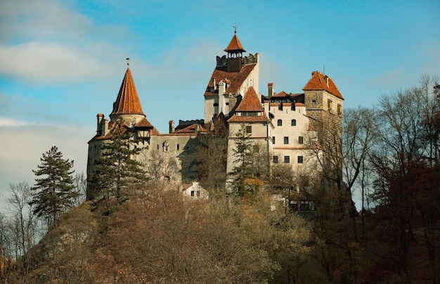 Bran Castle in Transylvania, one of the most famous medieval castles in the world