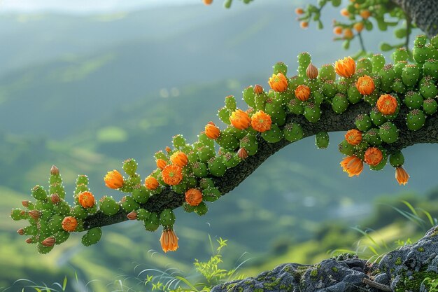 branch with apricots HD 8K wallpaper Stock Photographic Image