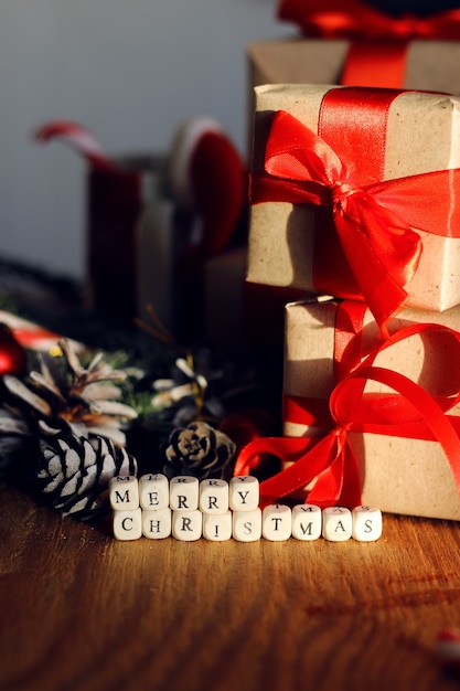 Branches of a pine cone Christmas gift toy