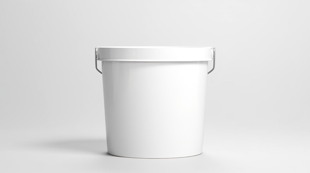 Branded Paint Bucket Mockup