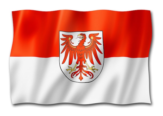 Бранденбург государственный флаг Германия