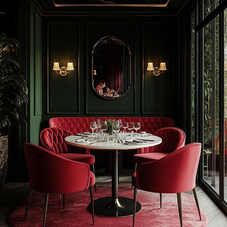 branding for a luxury restaurant with a target audience of rich