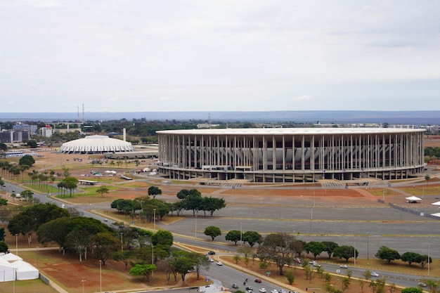 Photo brasilia brazil august 30 2023 arena brb mane garrincha formerly estadio nacional de brasilia mane garrincha in brasilia brazil