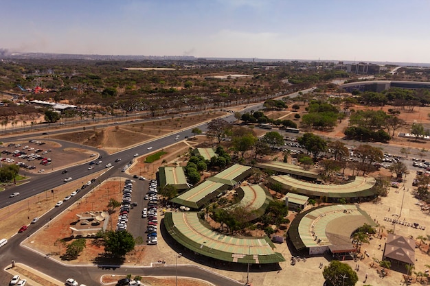 Brasilia df brasile 07 settembre 2022 edifici e architettura della città di brasilia