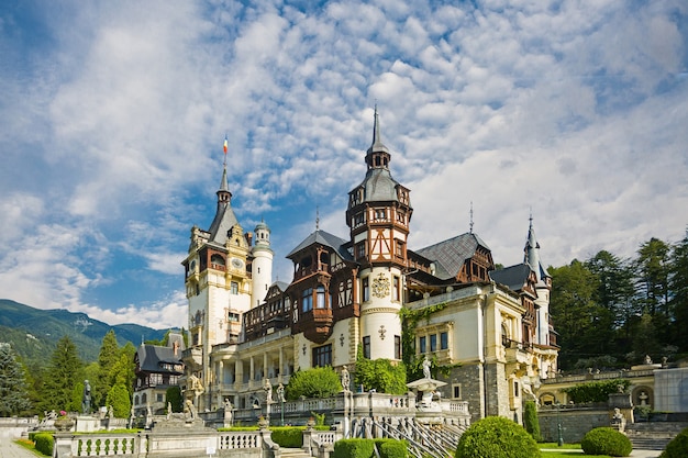 Brasov, roemenië, kasteel peles