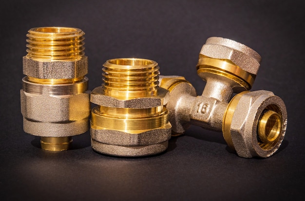 Brass fittings is often used to connect for water and gas installations