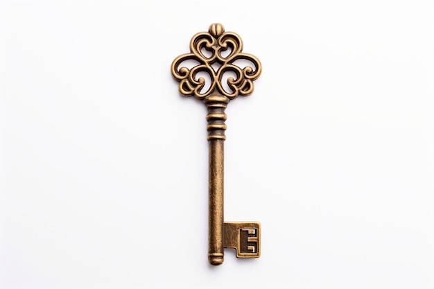 Brass Key Standing Alone