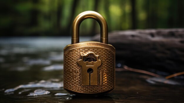 Brass Padlock