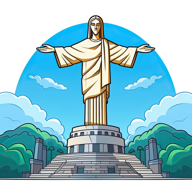 Foto brasile cristo redentore rio de janeiro