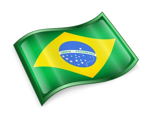 Photo brazil flag icon