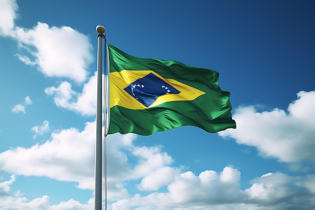 Brazil flag photo