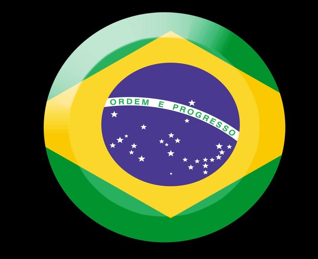 brazil icons set