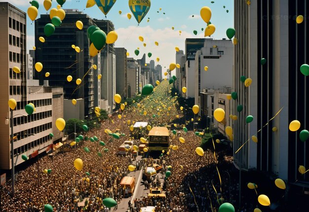 Foto giorno dell'indipendenza del brasile