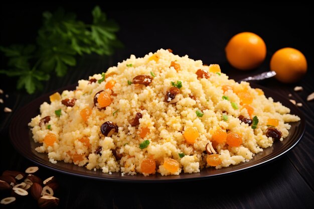 Braziliaans eten cous cous cassave farofa