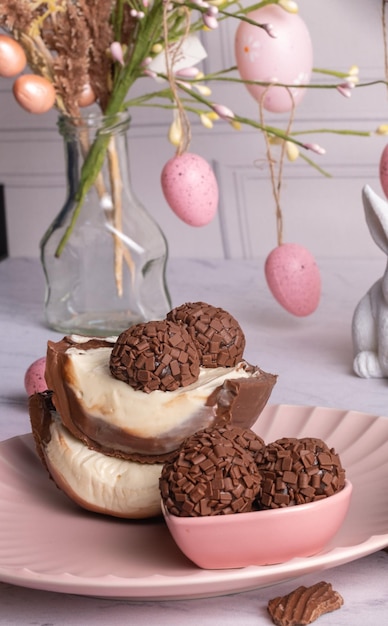 Braziliaans gourmet paaseierconcept