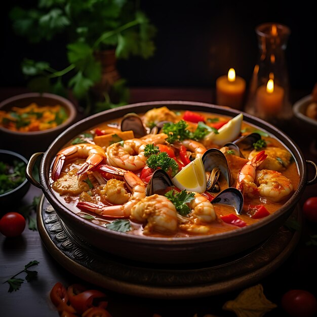 Braziliaanse Food Moqueca Fotografie