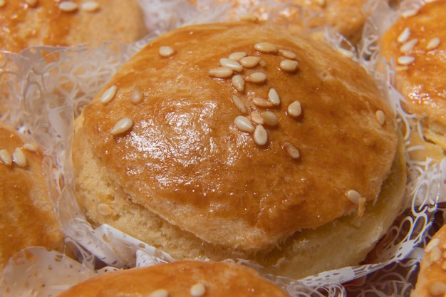 Braziliaanse hartige snack bekend als empadinha in het Portugees