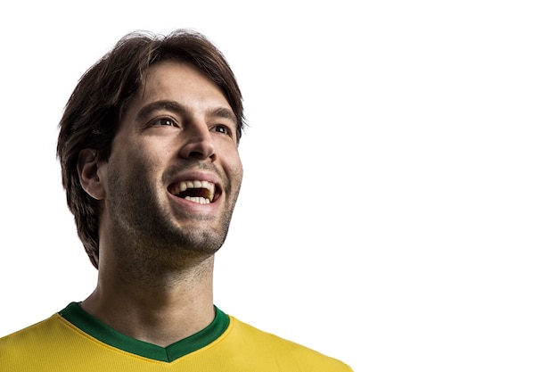 Braziliaanse voetballer, viert