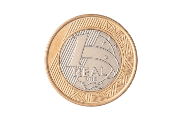 Brazilian "1 Real" 2015 coin